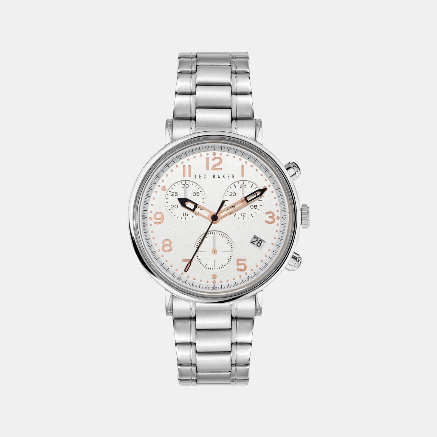 Ted Baker Round White Chronograph watch