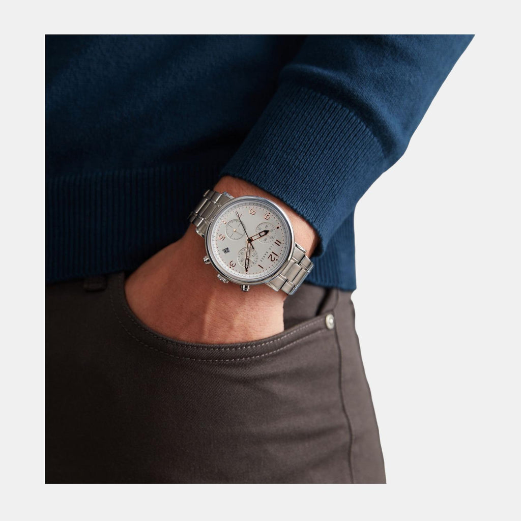 Ted Baker Men Round White watch