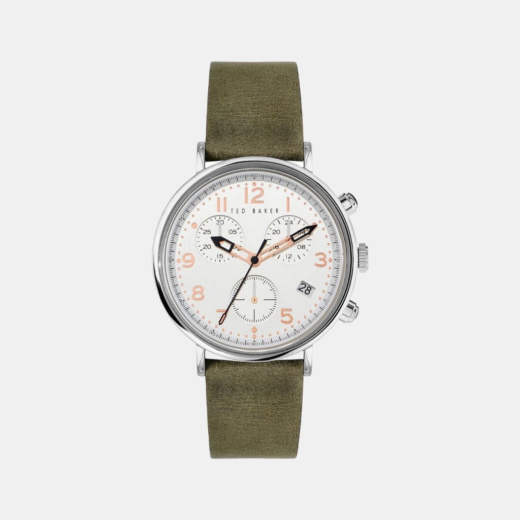 Ted Baker Round White Chronograph watch