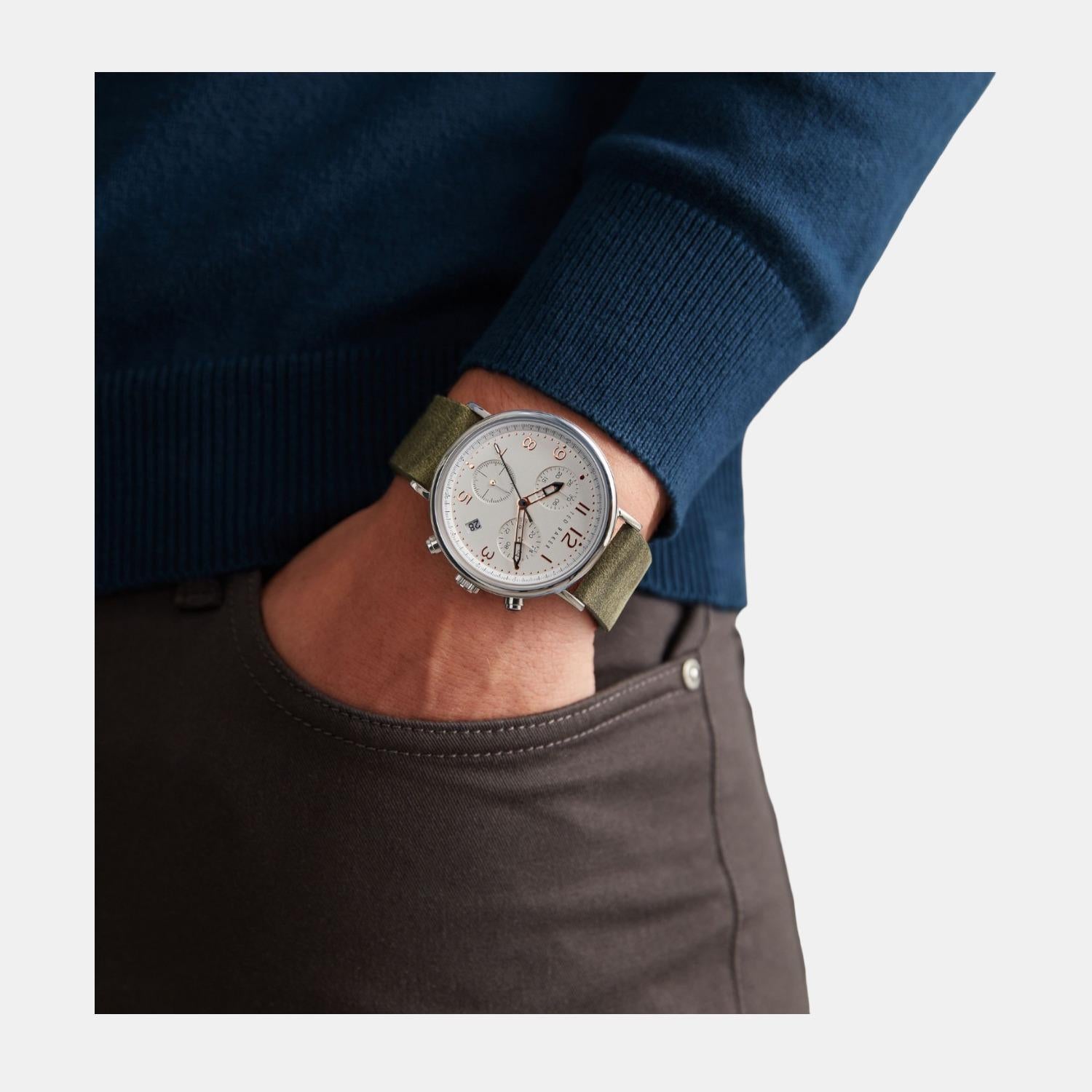 Ted Baker Men Round White watch