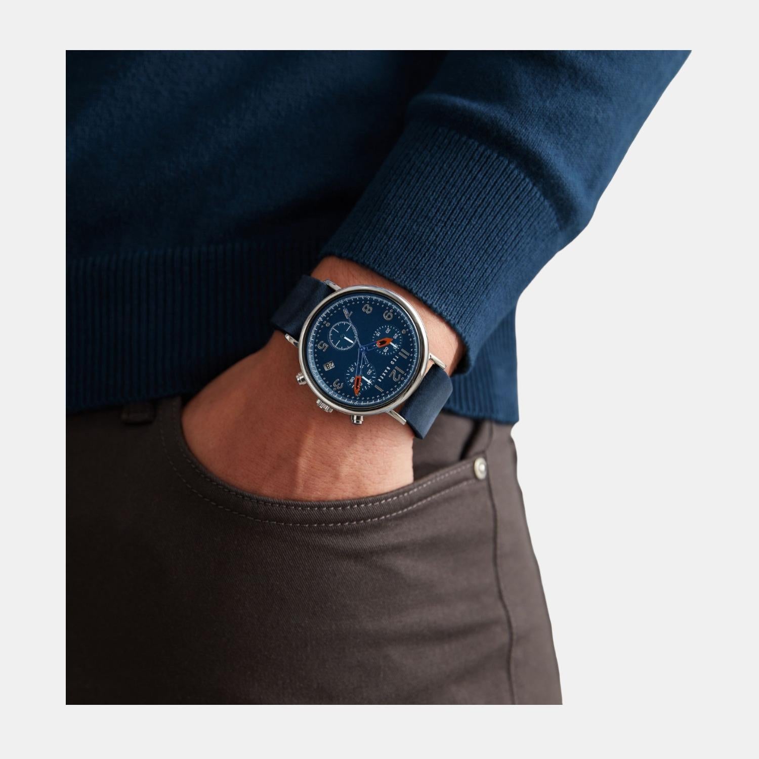 Ted Baker Stainless Steel Round watch