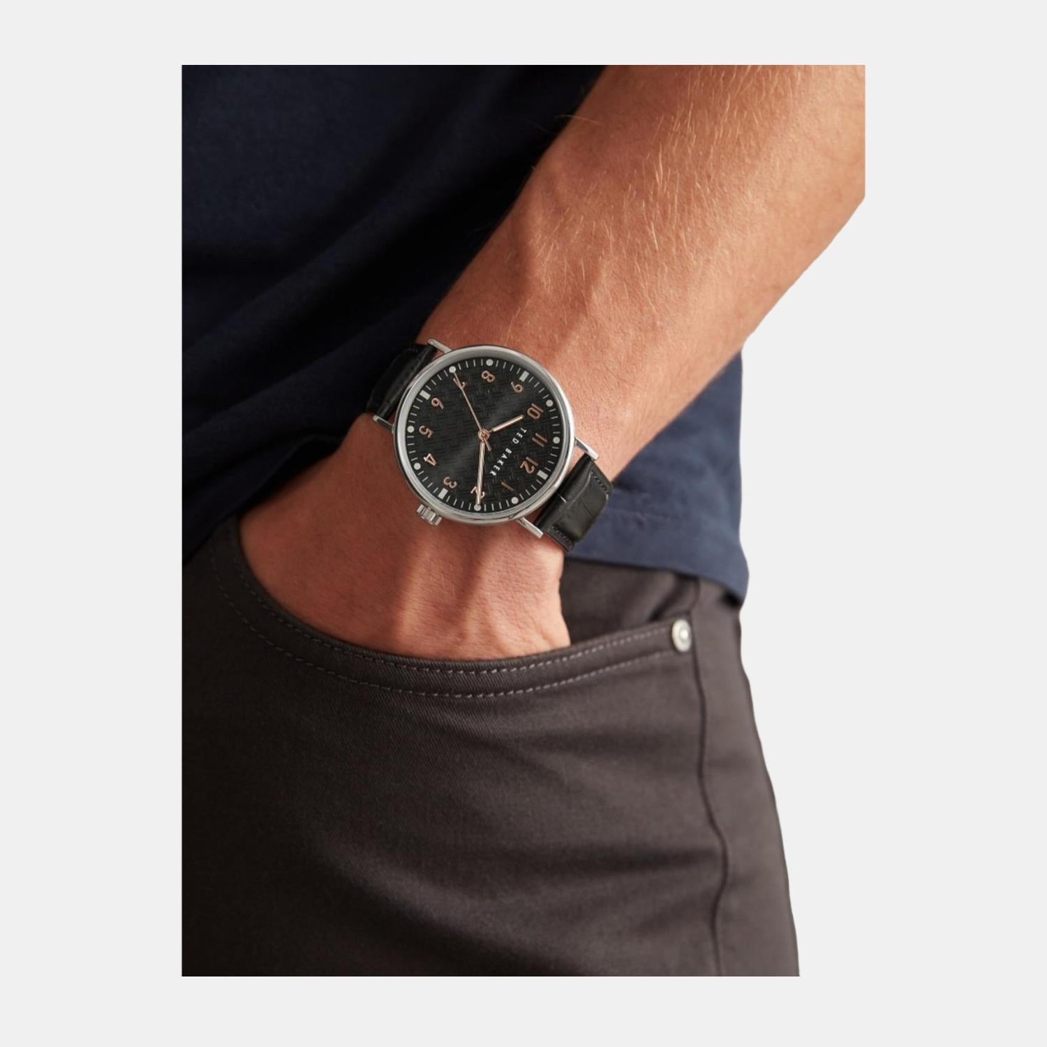 Ted Baker Stainless Steel Round watch