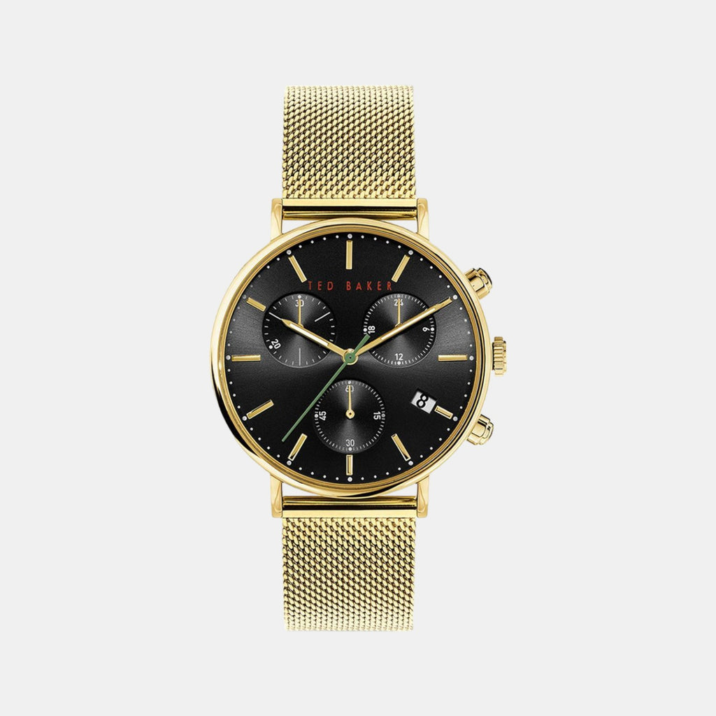 Ted Baker Round Black Chronograph watch