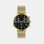 Ted Baker Round Black Chronograph watch