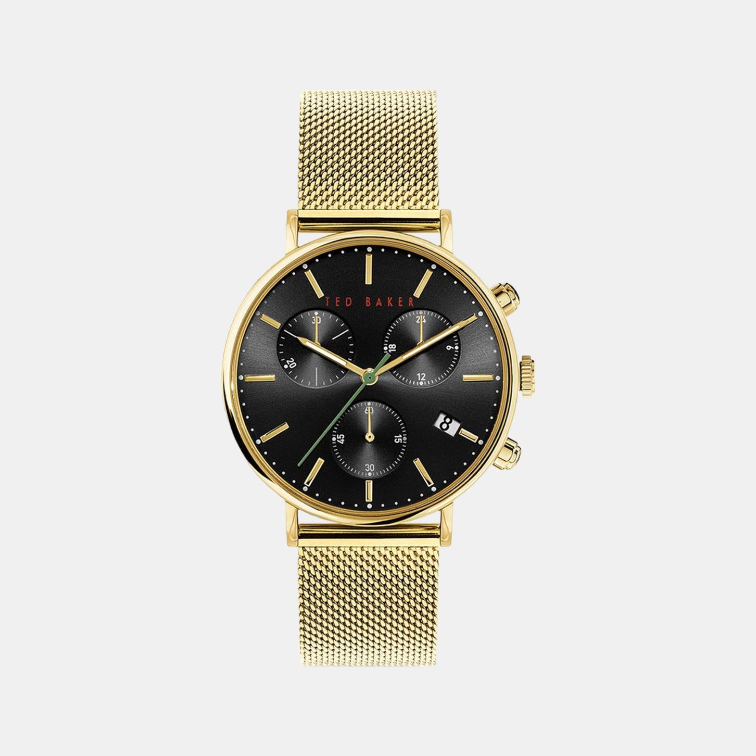 Ted Baker Round Black Chronograph watch