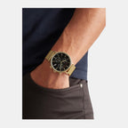 Ted Baker Men Round Black watch