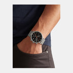 Ted Baker Men Round Black watch