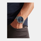Ted Baker Men Round Blue watch