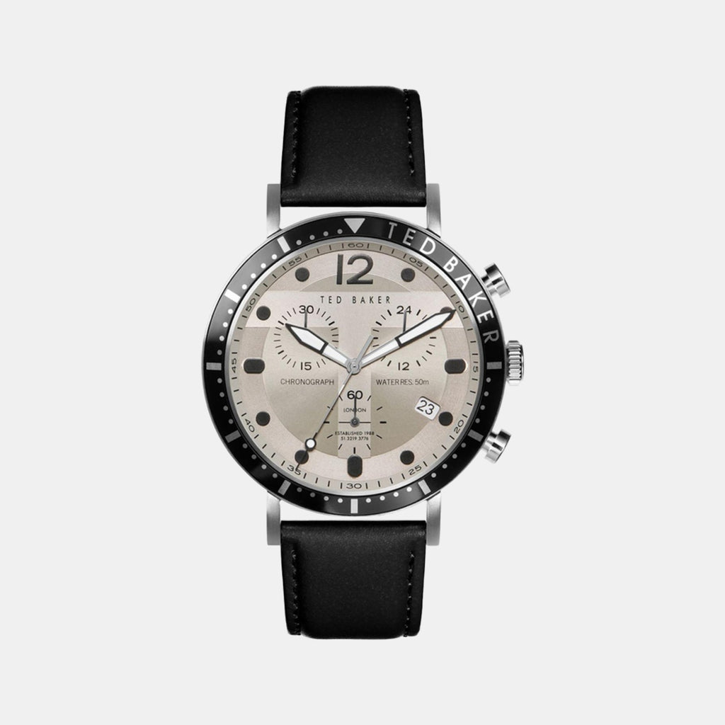 Ted Baker Round Beige Chronograph watch