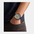 Ted Baker Men Round Beige watch