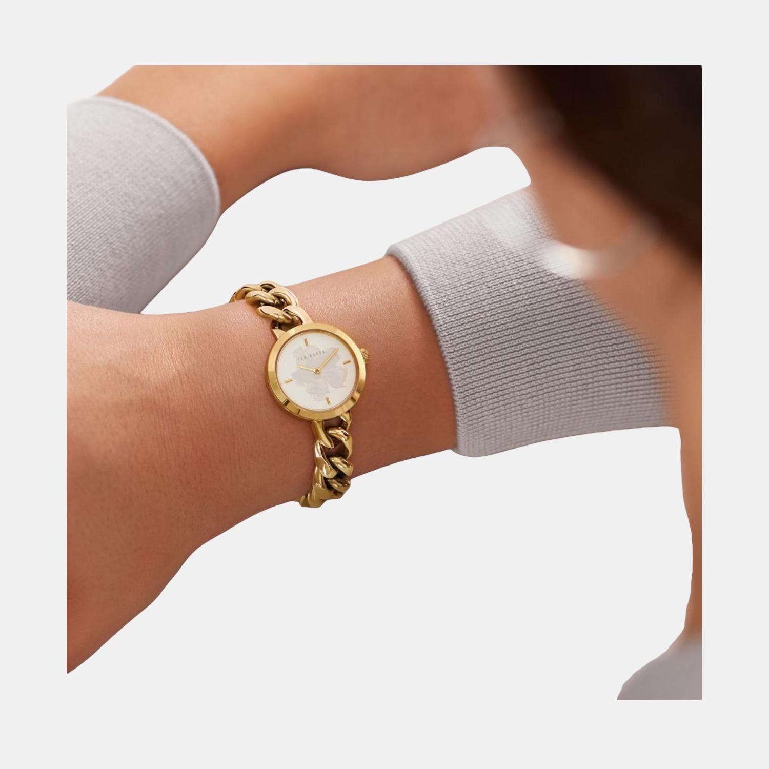 Ted Baker Women Round White watch