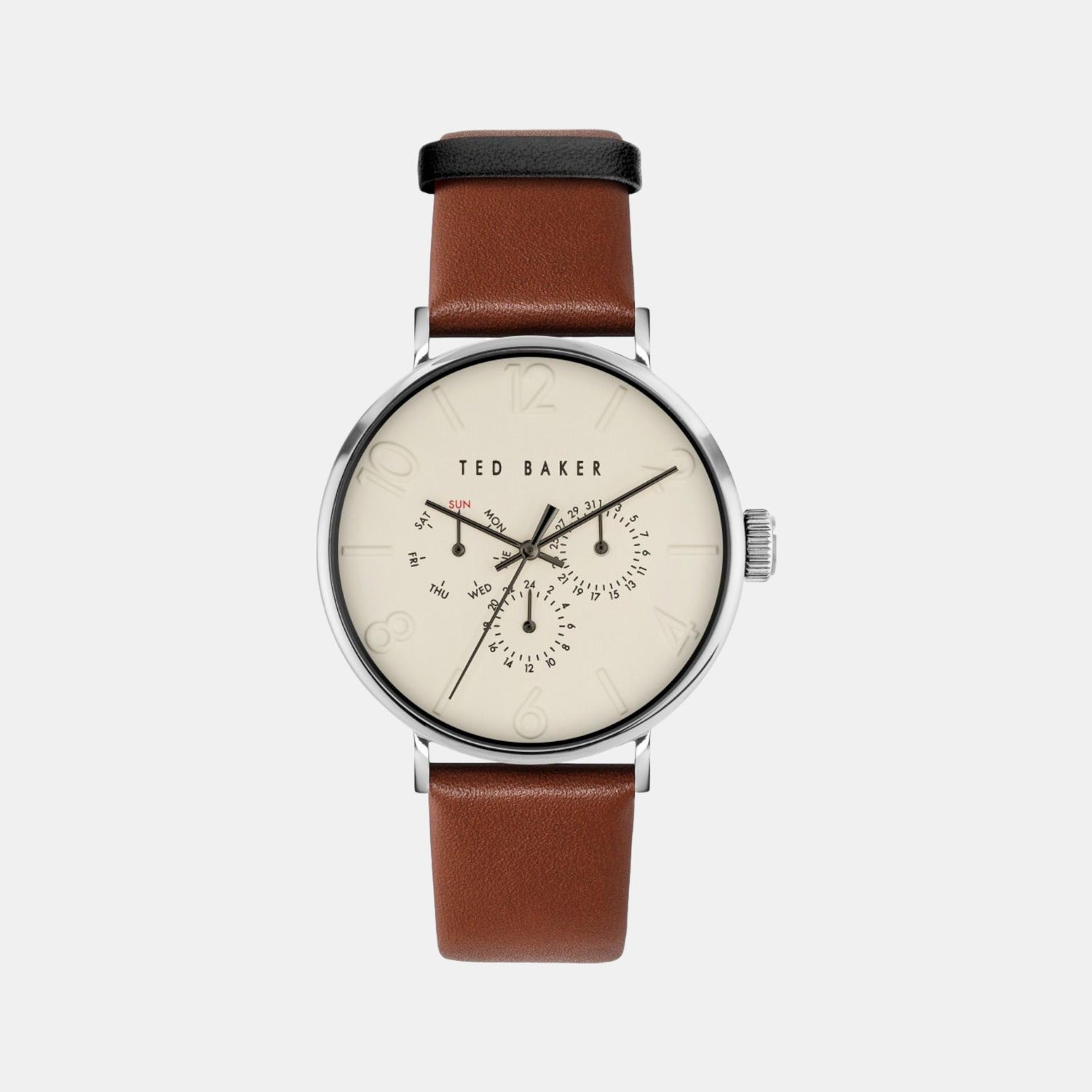 Ted Baker Round White Chronograph watch