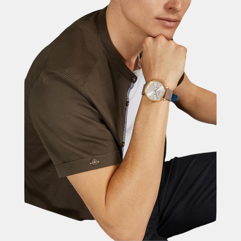 Ted Baker Stainless Steel Round watch