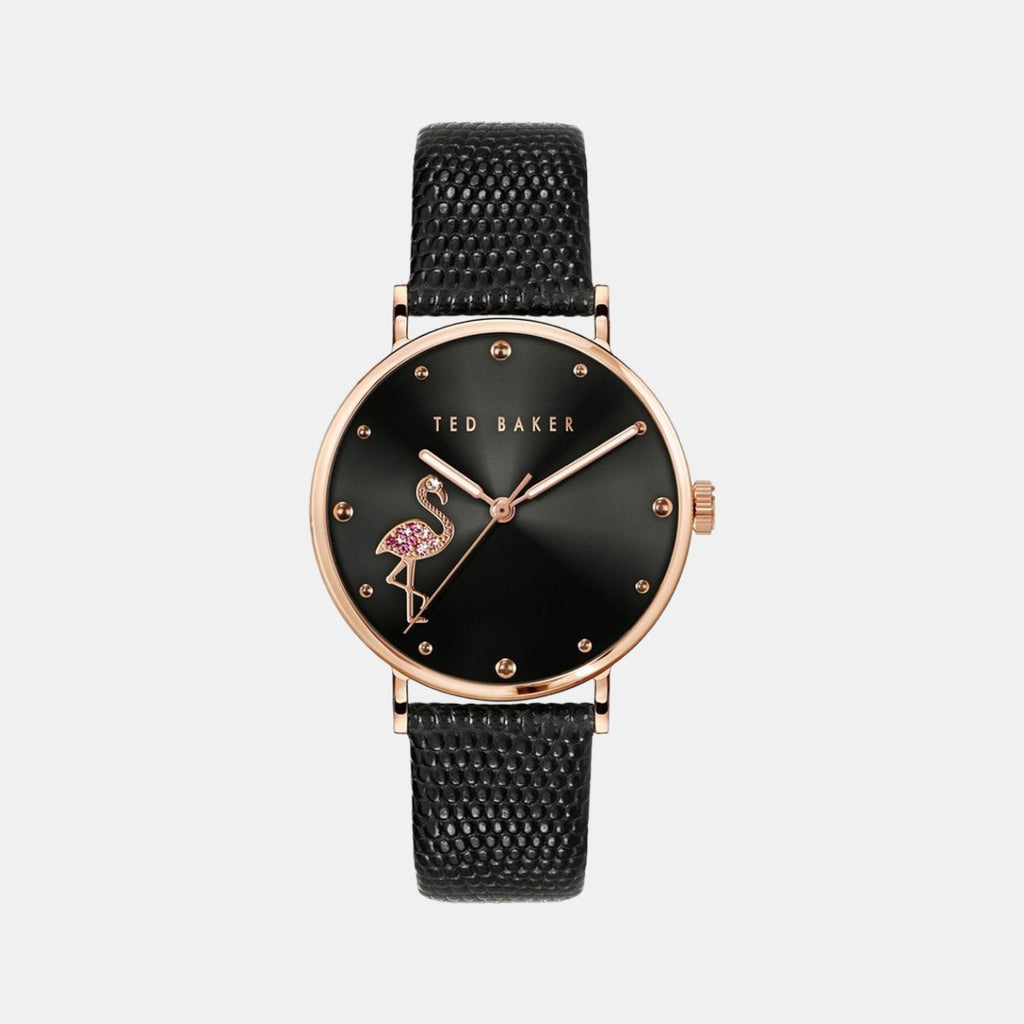 Ted Baker Round Black Analog watch