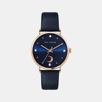 Ted Baker Round Blue Analog watch