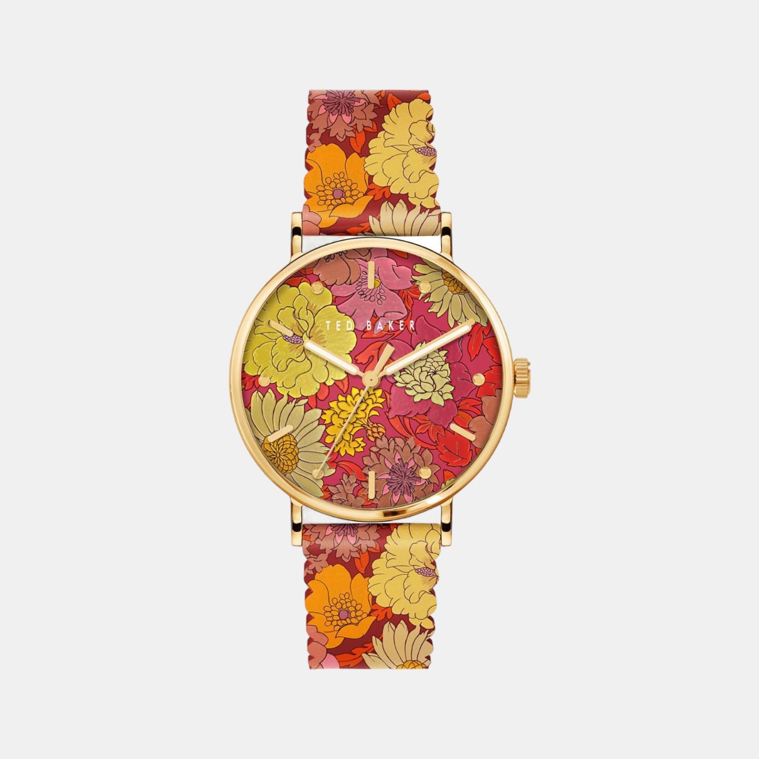 Ted Baker Round Two Tone Analog watch