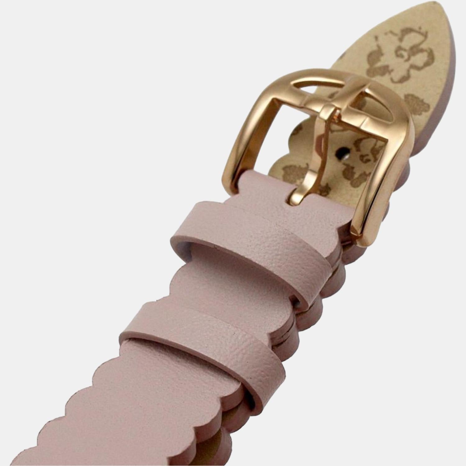 Ted Baker Leather Pink watch