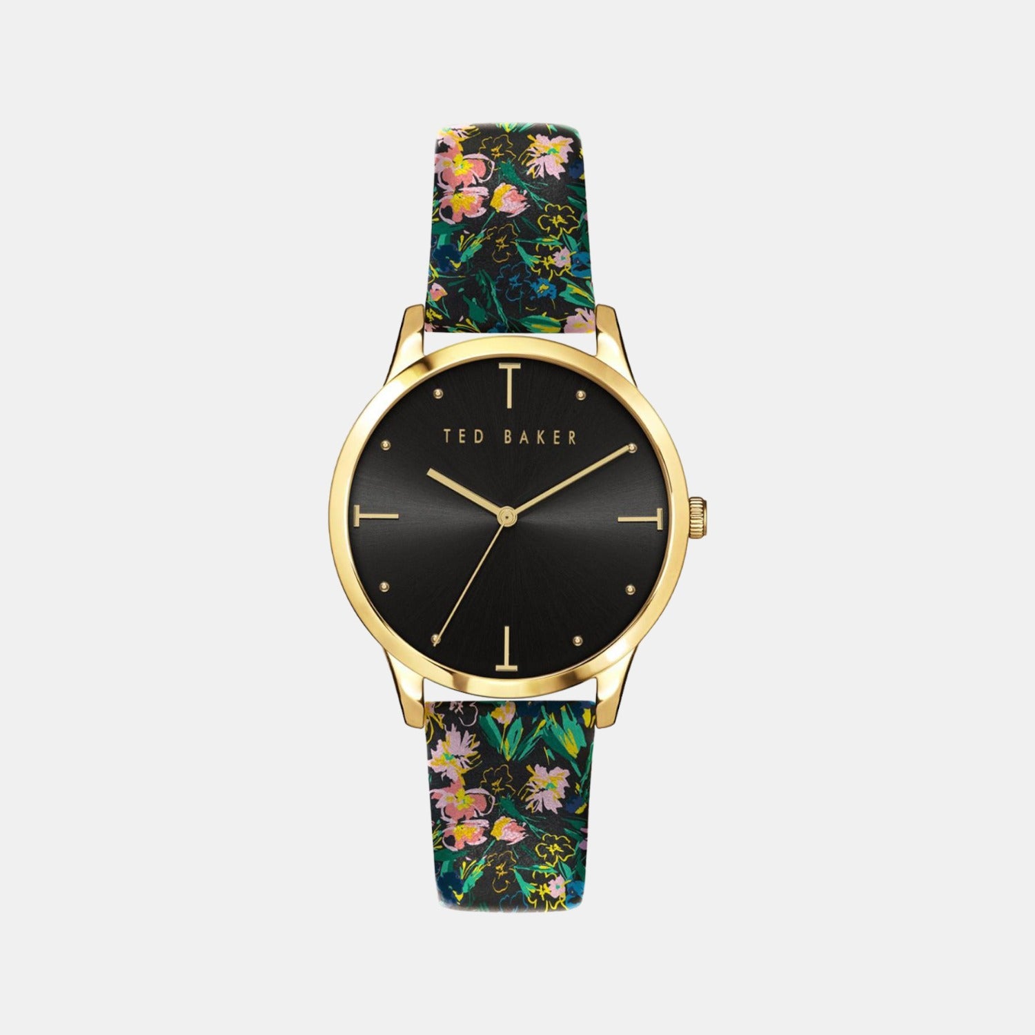 Ted Baker Round Black Analog watch