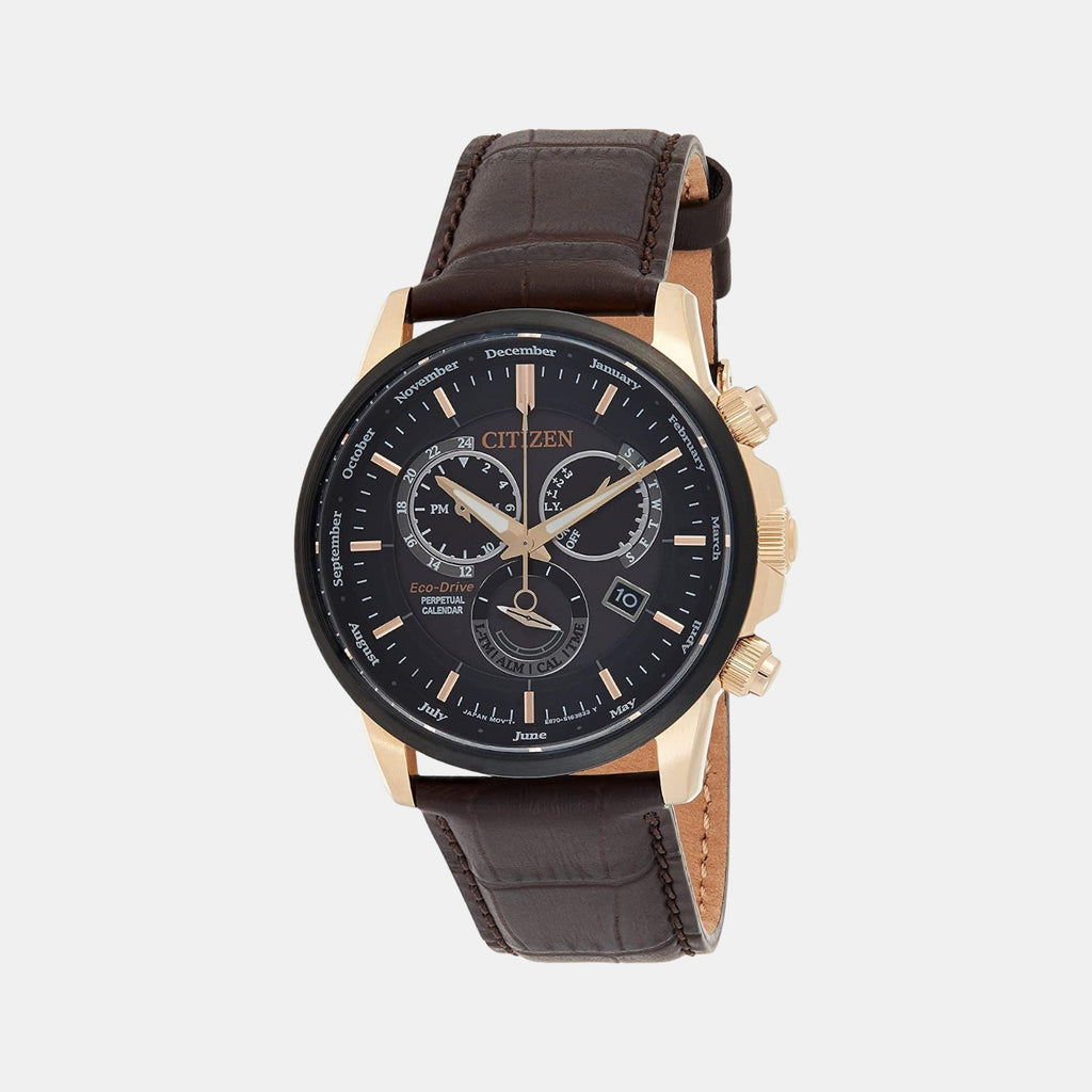 Citizen Round Black Chronograph watch