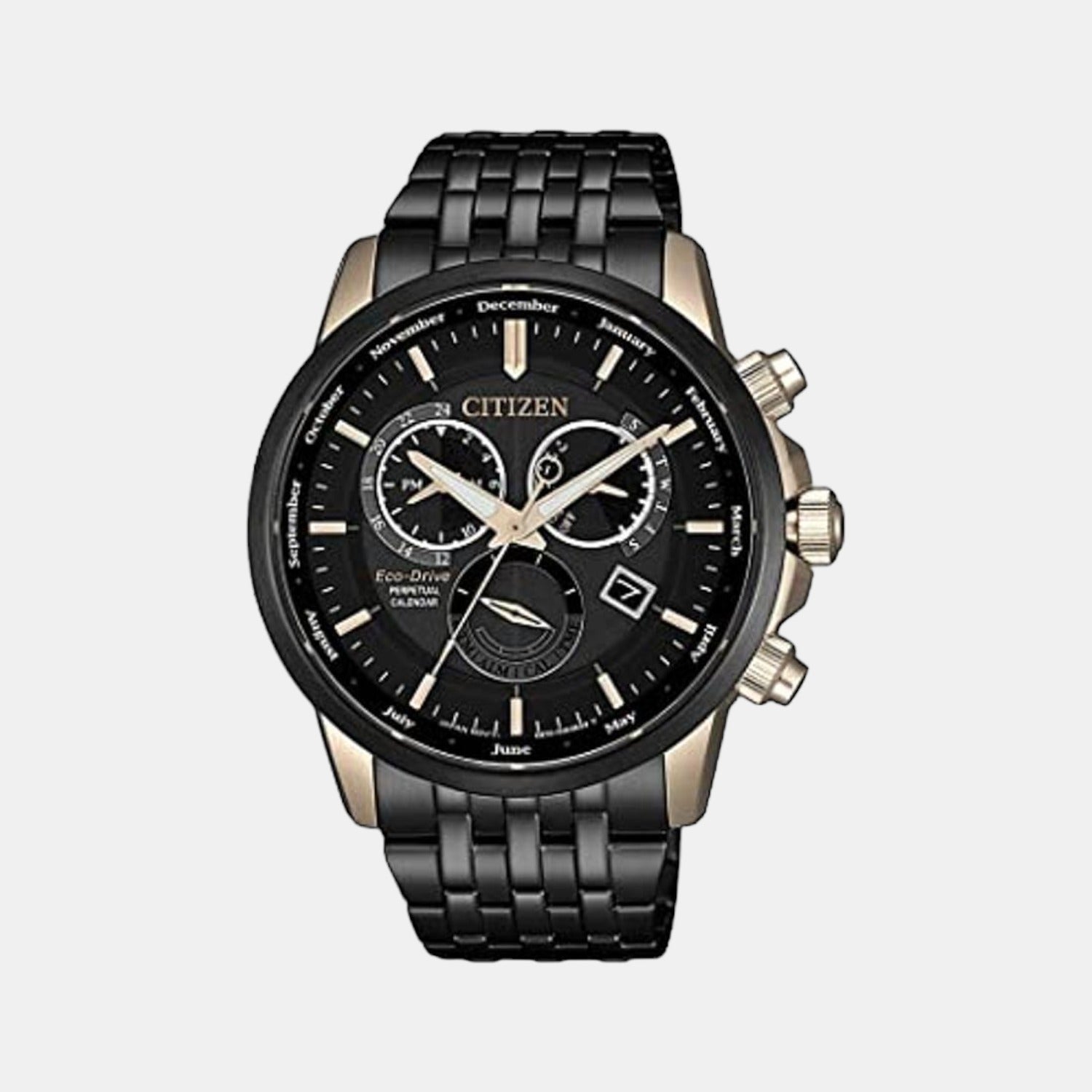Citizen Round Black Chronograph watch