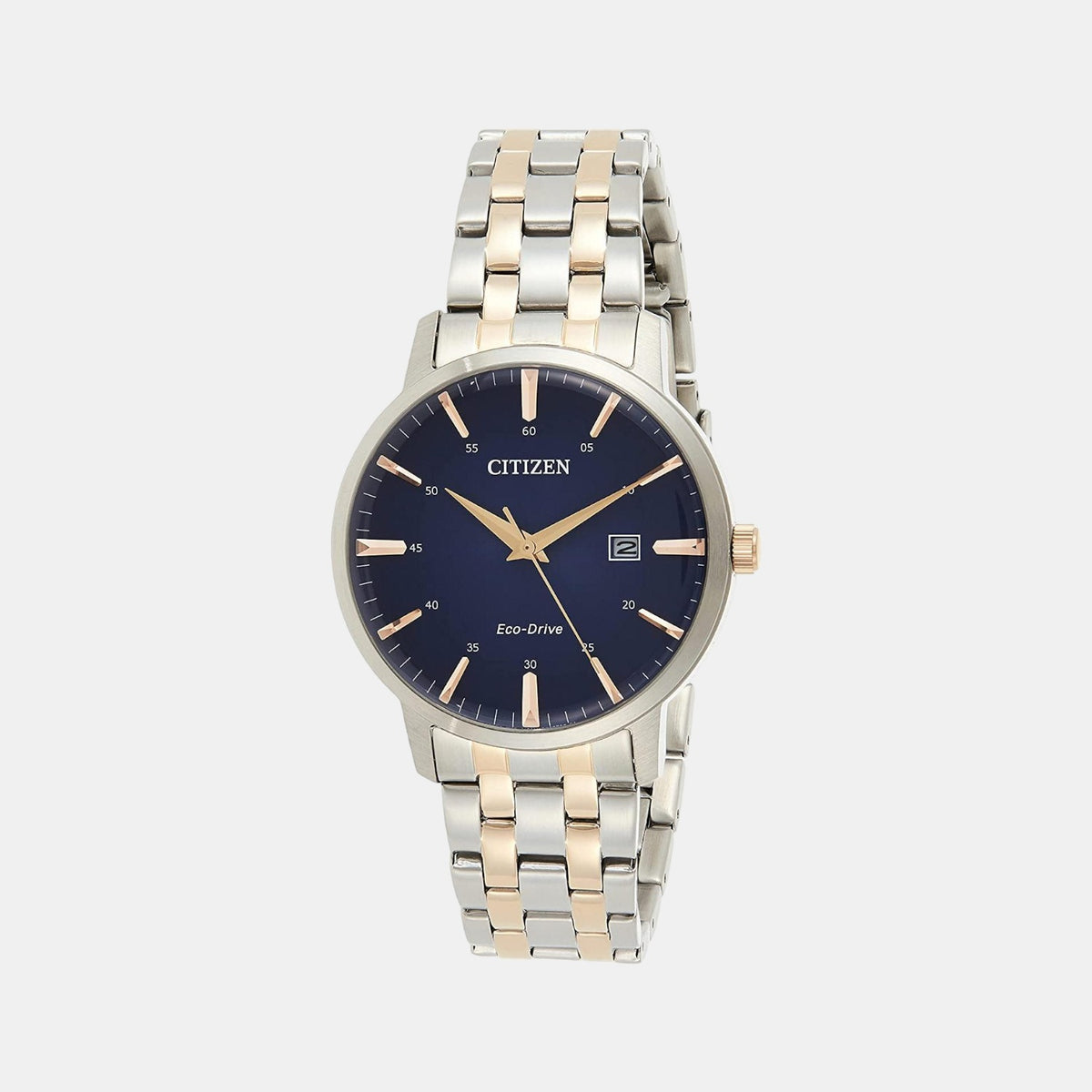 Men Quartz Blue Dial Analog Stainless Steel Watch BM7466-81L