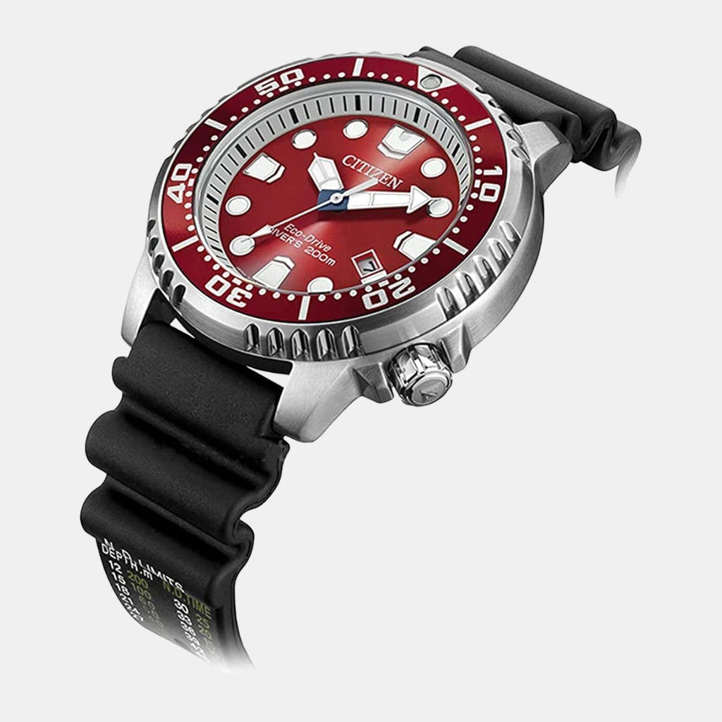 Citizen Men Round Red watch