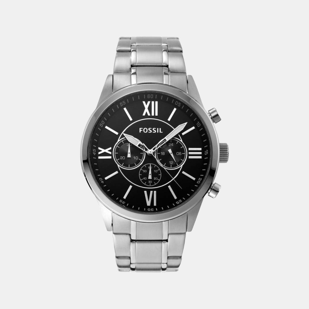 Fossil Round Black Chronograph watch