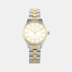 Fossil Round Silver Analog watch
