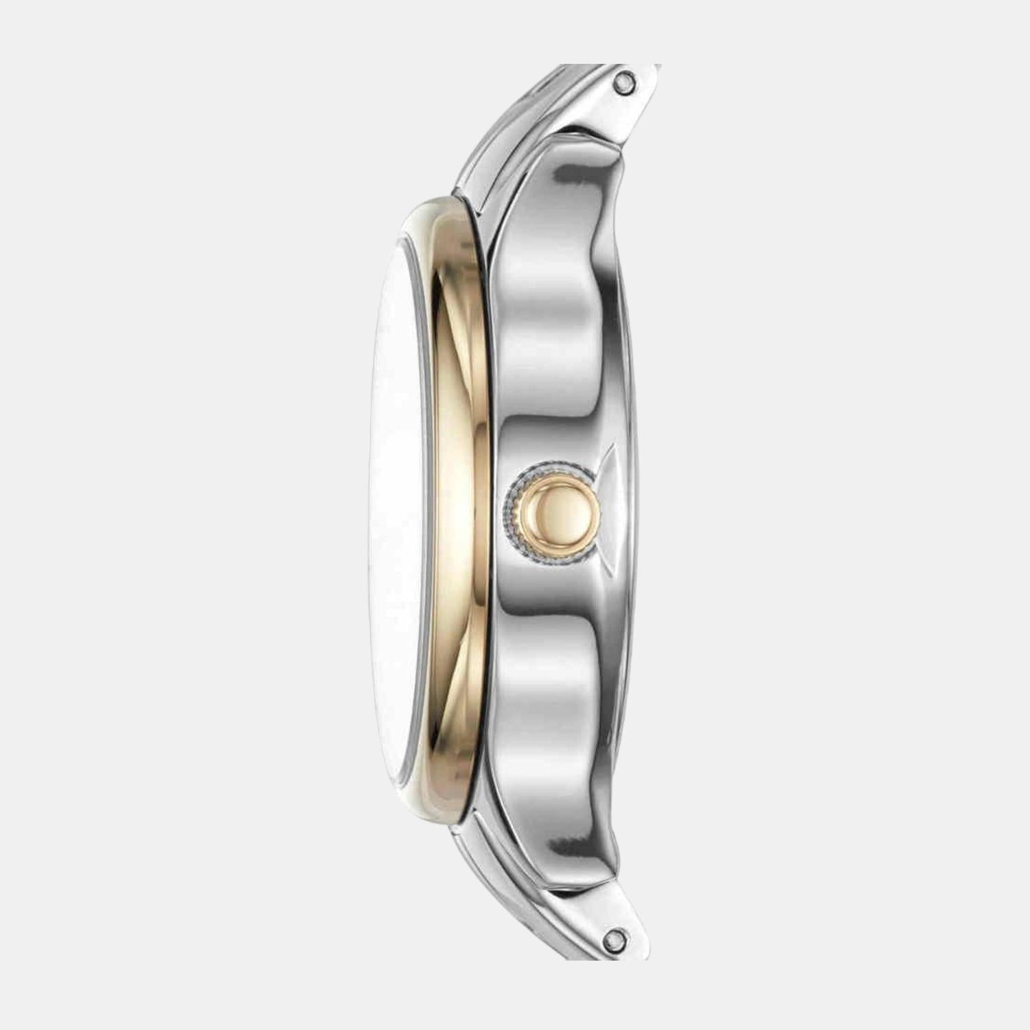 Fossil Women Round Silver watch