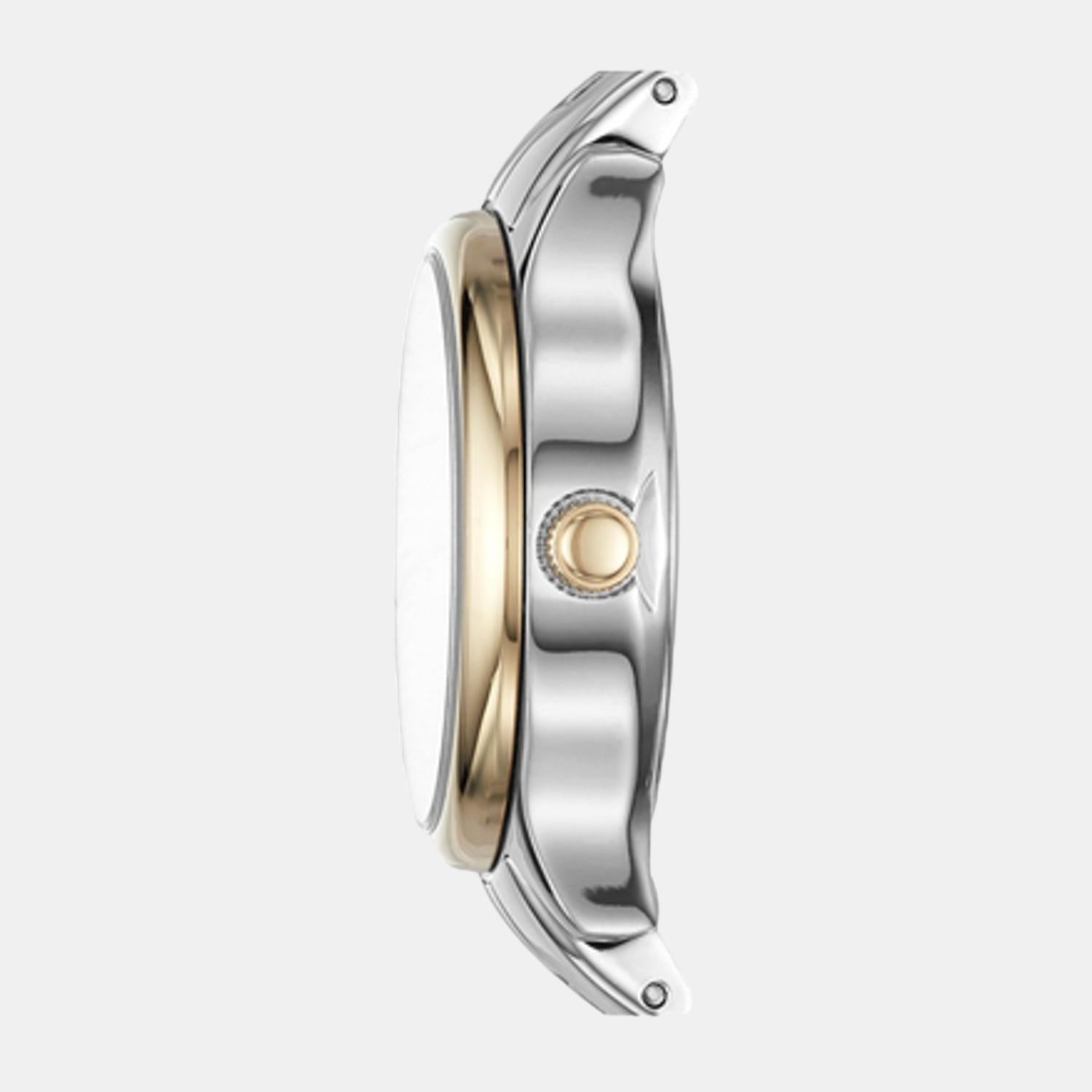 Fossil Women Round Silver watch