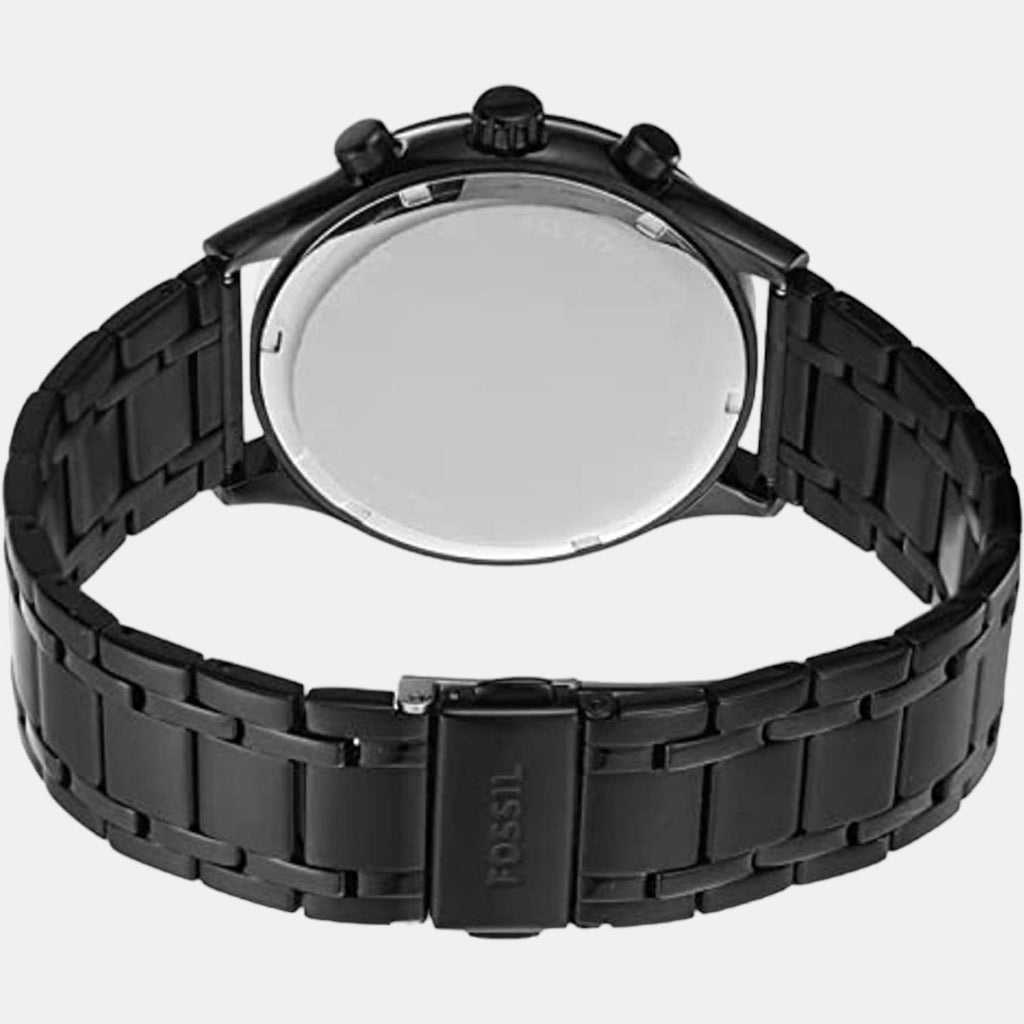 Fossil Men Round Black watch