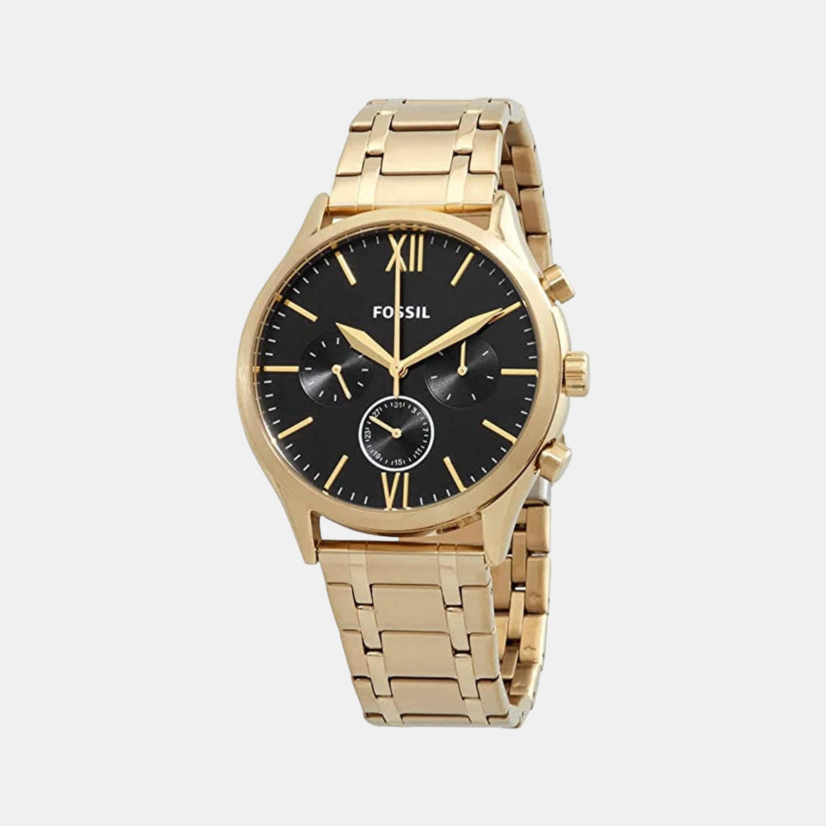 Fossil Round Black Multi-Function watch