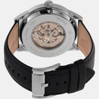 Fossil Leather Black watch