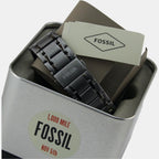 Fossil Men Round Blue watch