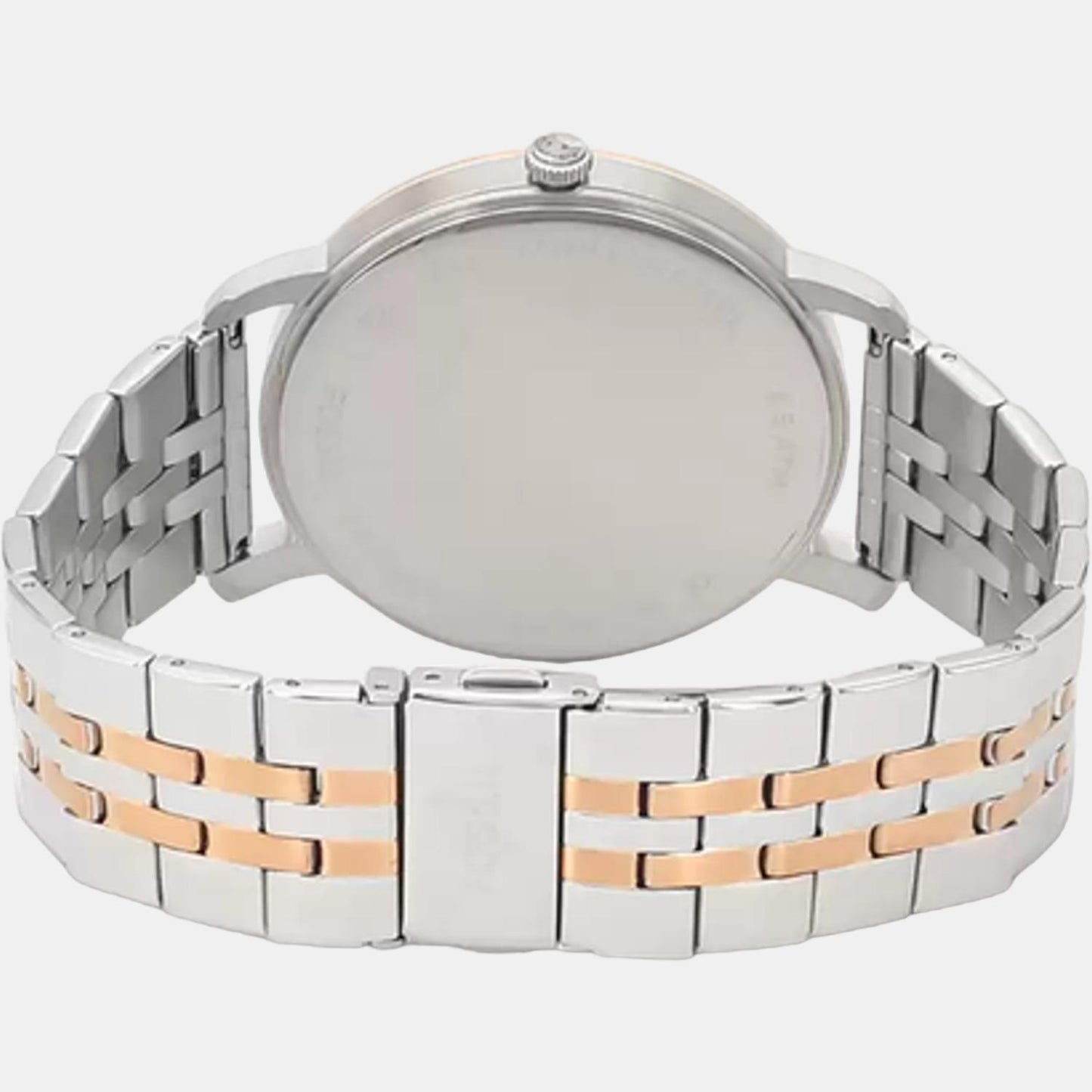 Male Silver Analog Stainless Steel Watch BQ2417