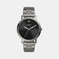 Male Black Analog Stainless Steel Watch BQ2419