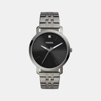 Fossil Round Black Analog watch