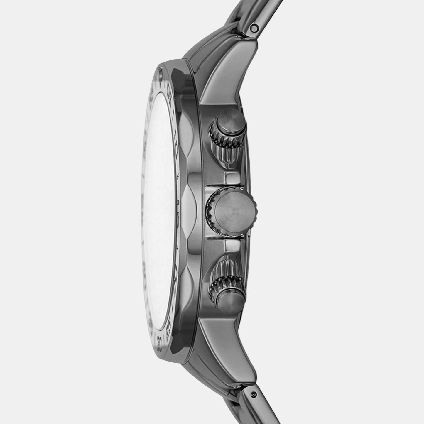 Male Grey Stainless Steel Chronograph Watch BQ2491