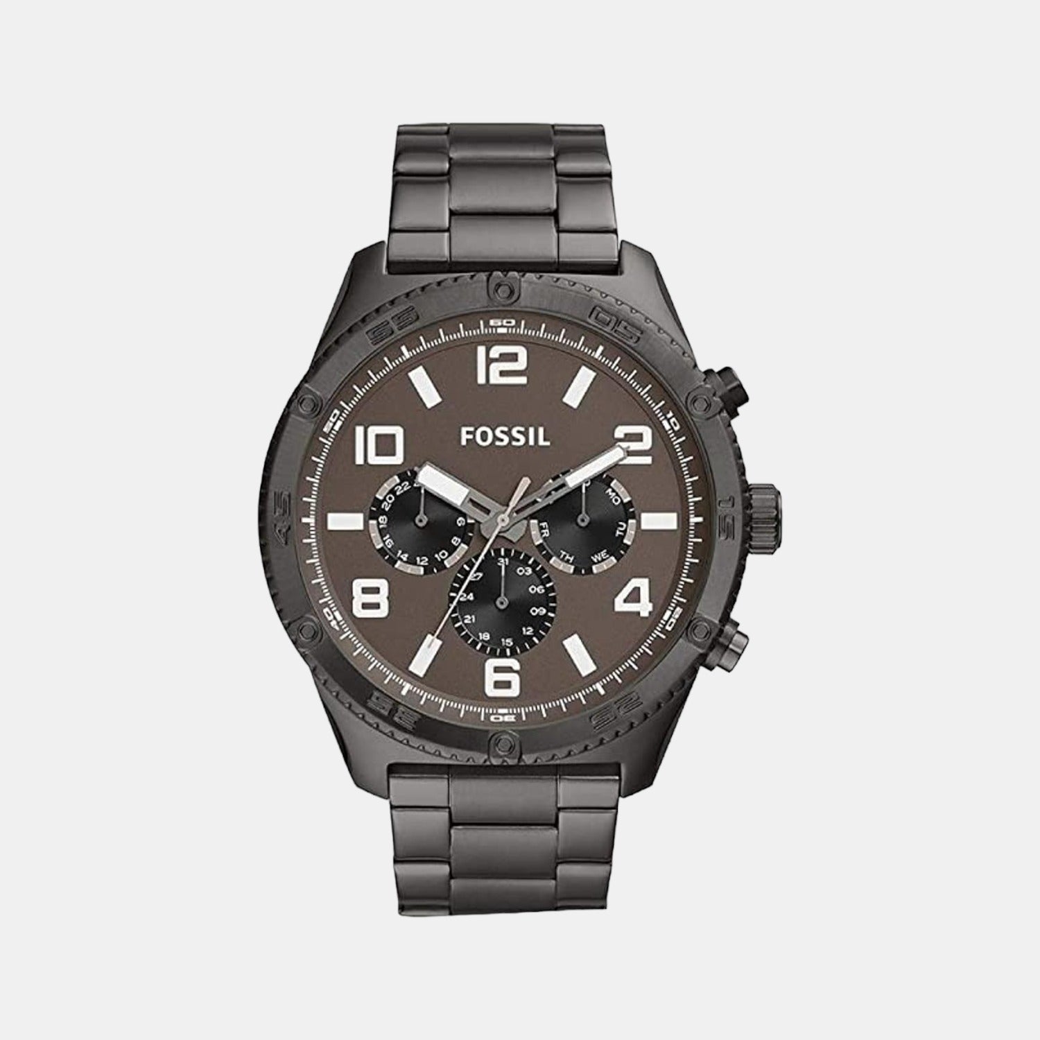 Male Grey Stainless Steel Chronograph Watch BQ2533