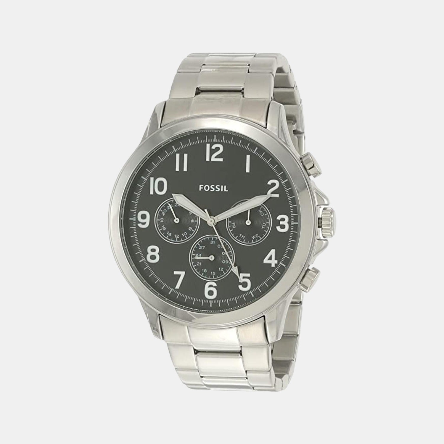 Male Black Stainless Steel Chronograph Watch BQ2541