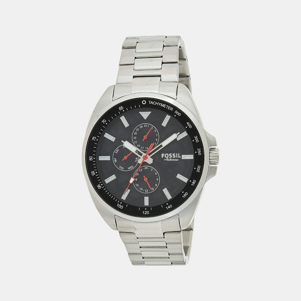 Fossil Round Black Chronograph watch