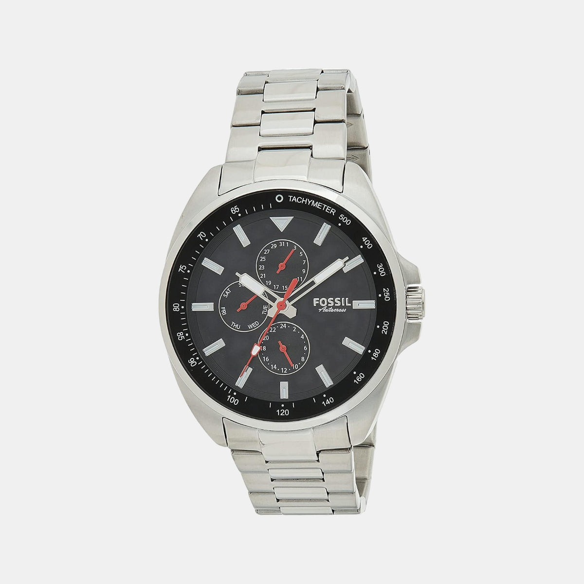 Fossil Round Black Chronograph watch