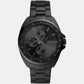 Male Black Stainless Steel Chronograph Watch BQ2551