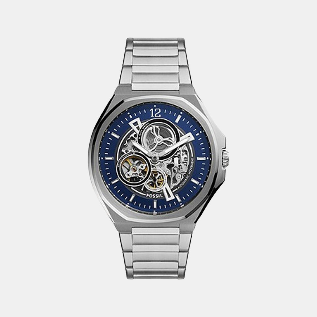 Fossil Round Blue Analog watch