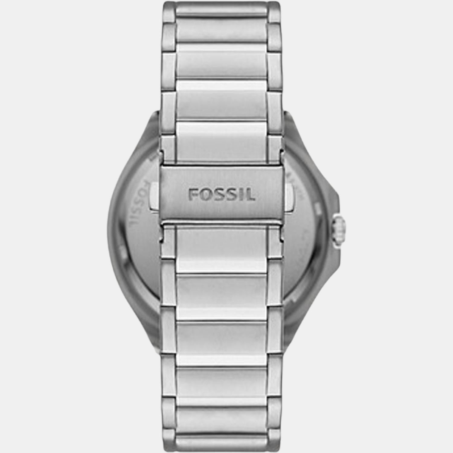 Fossil Men Round Blue watch