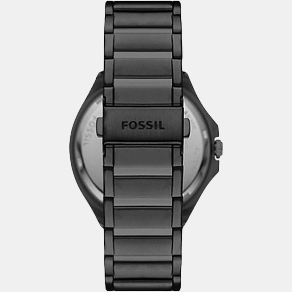 Fossil Men Round Black watch