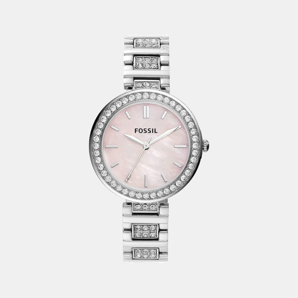 Fossil Round Pink Analog watch