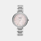 Fossil Round Pink Analog watch