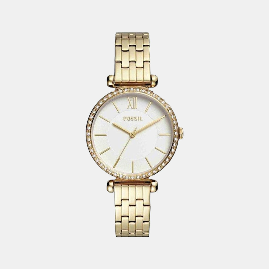 Fossil Round White Analog watch
