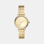 Fossil Round Gold Analog watch